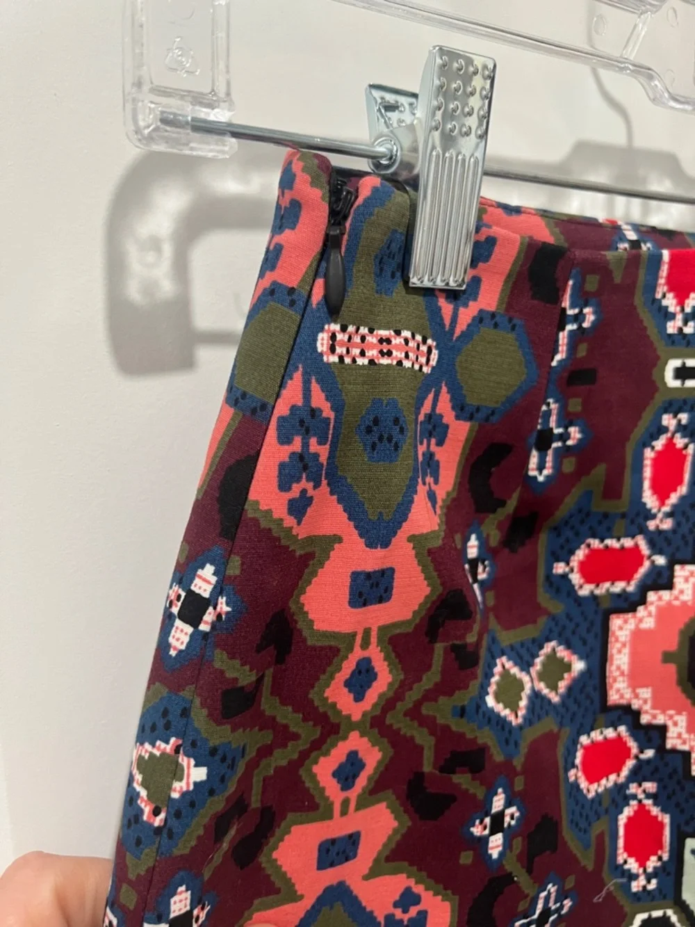 Kate Spade Saturday Multicolor Geometric‎ Aztec A-Line Mini Skirt Size 00